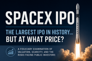 MoneyGrow, Frederick Ravid on SpaceX IPO